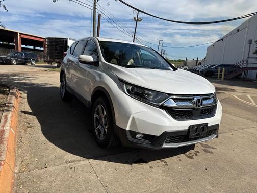 Platinum White Pearl 2019 Honda CR-V EX-L
