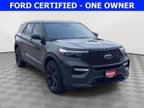 Green 2022 Ford Explorer ST
