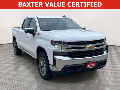 Summit White 2021 Chevrolet Silverado 1500 LT