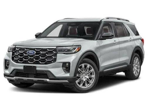 Gray 2027 Ford Explorer Platinum