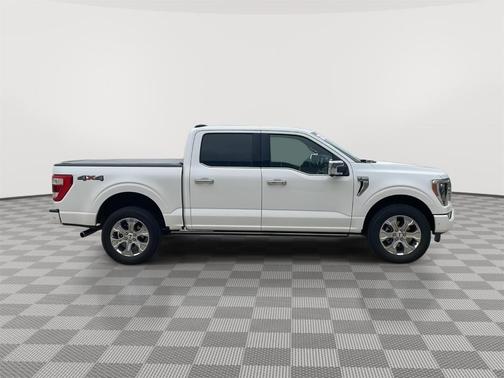 Star White 2022 Ford F-150 Platinum