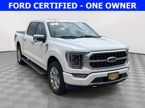 Star White 2022 Ford F-150 Platinum