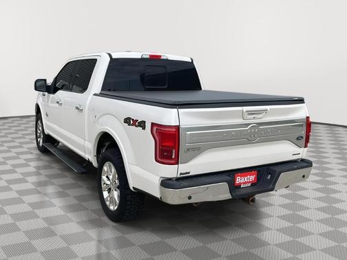 White Platinum Tri-Coat Metallic 2015 Ford F-150 King Ranch