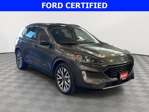 Magnetic Metallic 2020 Ford Escape Titanium Hybrid