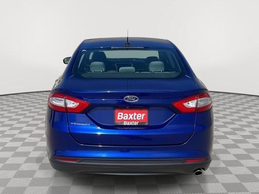 Deep Impact Blue 2015 Ford Fusion S