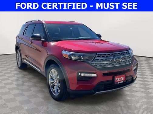 Rapid Red Metallic Tinted Clearcoat 2021 Ford Explorer Limited