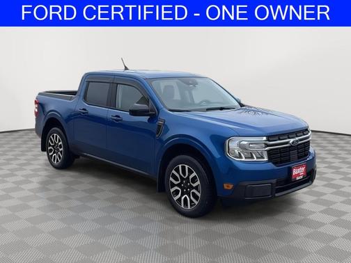 Atlas Blue Metallic 2024 Ford Maverick Lariat