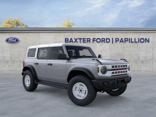 Avalanche Gray 2026 Ford Bronco Heritage Edition