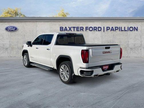 White Frost Tri-Coat 2021 GMC Sierra 1500 Denali