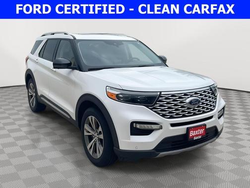 Star White 2020 Ford Explorer Platinum