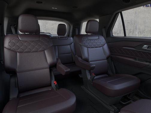 Red 2026 Ford Explorer Platinum