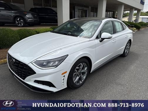 White 2023 Hyundai SONATA SEL