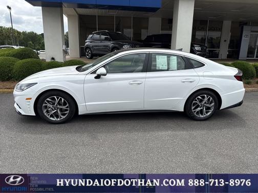 White 2023 Hyundai SONATA SEL