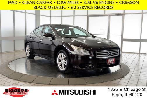 Crimson Black Metallic 2012 Nissan Maxima SV