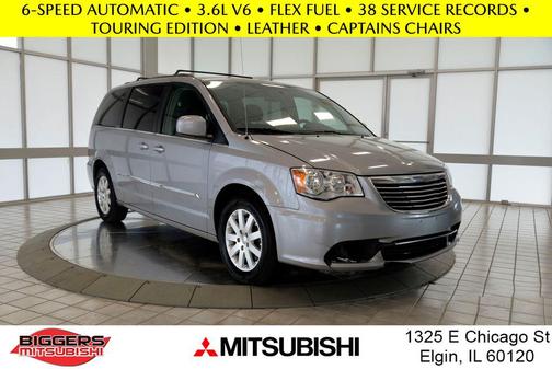 Billet Silver Metallic Clearcoat 2015 Chrysler Town & Country Touring