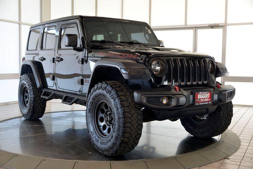 Black Clearcoat 2018 Jeep Wrangler Unlimited Rubicon