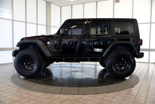 Black Clearcoat 2018 Jeep Wrangler Unlimited Rubicon