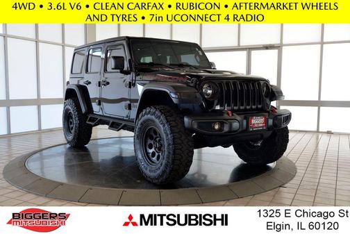 Black Clearcoat 2018 Jeep Wrangler Unlimited Rubicon