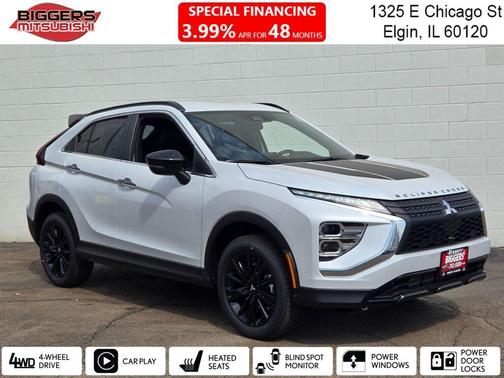 White Diamond 2026 Mitsubishi Eclipse Cross BLACK EDITION 1.5T S-AWC