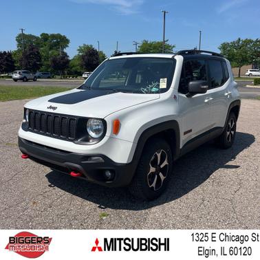 Alpine White Clearcoat 2020 Jeep Renegade Trailhawk