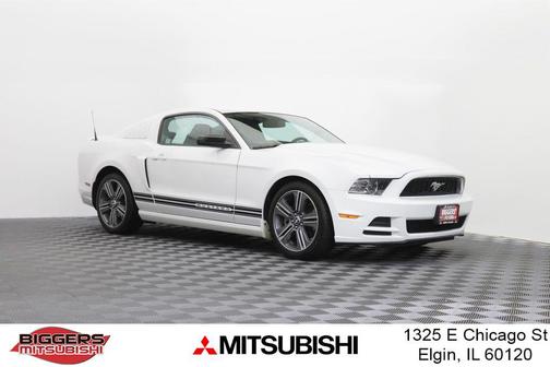 Oxford White 2014 Ford Mustang V6 Premium