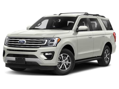 White Platinum Metallic Tri-Coat 2019 Ford Expedition XLT