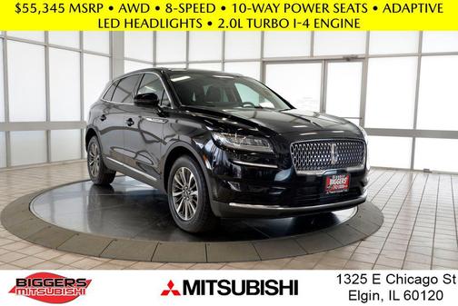 Infinite Black Metallic Clearcoat 2023 Lincoln Nautilus Reserve