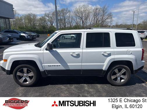 Bright White Clearcoat 2016 Jeep Patriot High Altitude