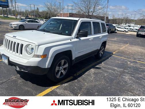 Bright White Clearcoat 2016 Jeep Patriot High Altitude