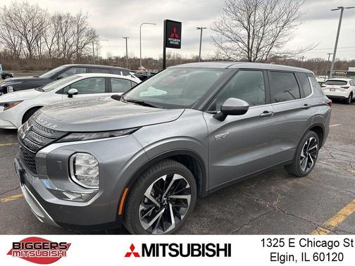 Mercury Gray Metallic 2023 Mitsubishi Outlander PHEV SE S-AWC
