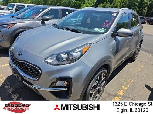 Steel Gray 2021 Kia Sportage EX