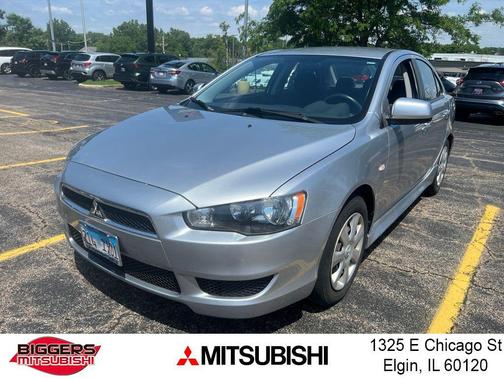Apex Silver Metallic 2014 Mitsubishi Lancer ES