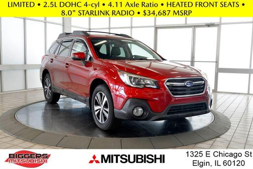 Crimson Red Pearl 2019 Subaru Outback 2.5i Limited