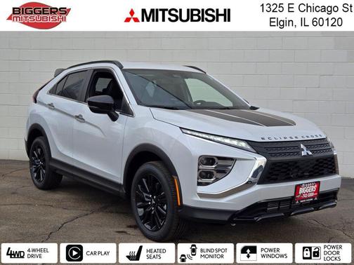 White Diamond 2026 Mitsubishi Eclipse Cross BLACK EDITION 1.5T S-AWC
