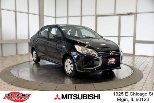 Mystic Black Metallic 2021 Mitsubishi Mirage G4 ES
