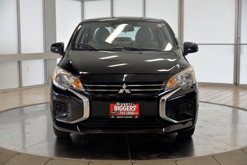 Mystic Black Metallic 2021 Mitsubishi Mirage G4 ES