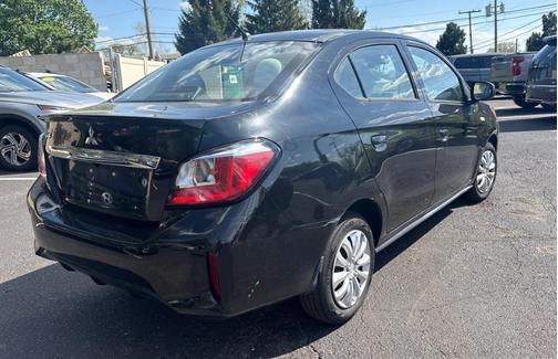 Mystic Black Metallic 2021 Mitsubishi Mirage G4 LE