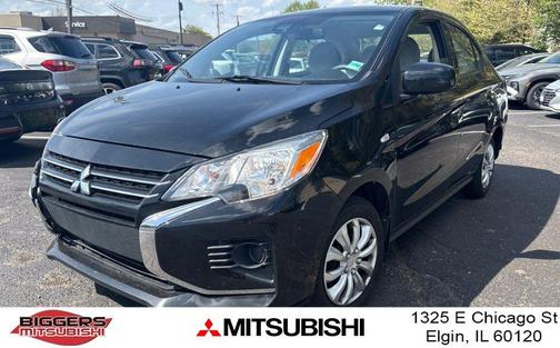 Mystic Black Metallic 2021 Mitsubishi Mirage G4 LE