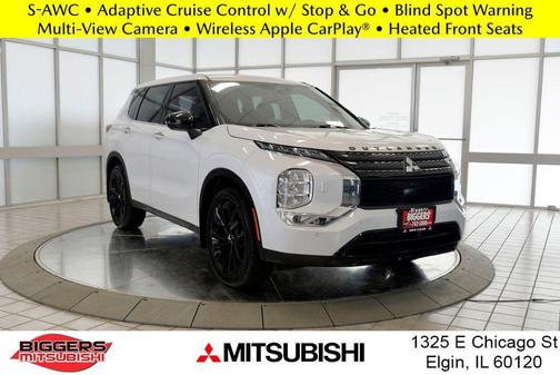 White Diamond 2023 Mitsubishi Outlander SE Black Edition S-AWC