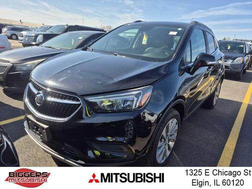 Ebony Twilight Metallic 2017 Buick Encore Preferred