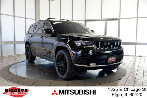 Diamond Black Crystal Pearlcoat 2024 Jeep Grand Cherokee L Laredo