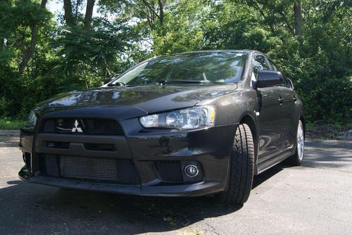 Phantom Black Pearl 2014 Mitsubishi Lancer Evolution GSR