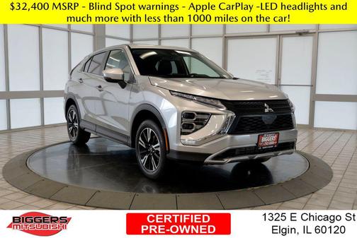 Alloy Silver Metallic 2026 Mitsubishi Eclipse Cross SE