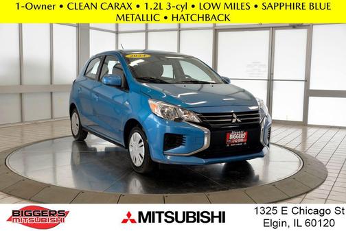 Sapphire Blue Metallic 2024 Mitsubishi Mirage ES