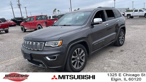 Granite Crystal Metallic Clearcoat 2017 Jeep Grand Cherokee Overland
