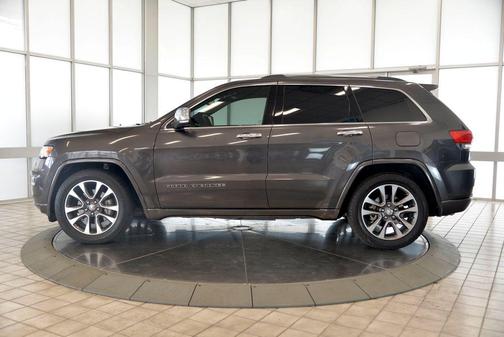 Granite Crystal Metallic Clearcoat 2017 Jeep Grand Cherokee Overland