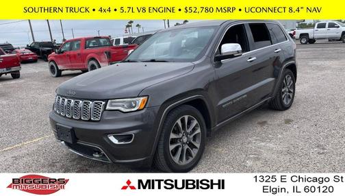 Granite Crystal Metallic Clearcoat 2017 Jeep Grand Cherokee Overland