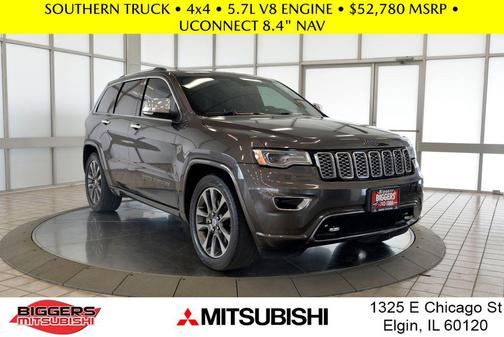 Granite Crystal Metallic Clearcoat 2017 Jeep Grand Cherokee Overland