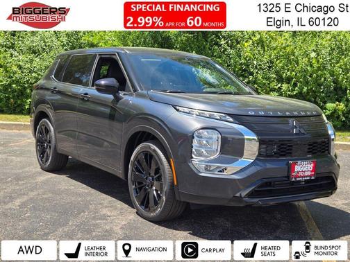 Graphite Gray 2026 Mitsubishi Outlander LE S-AWC