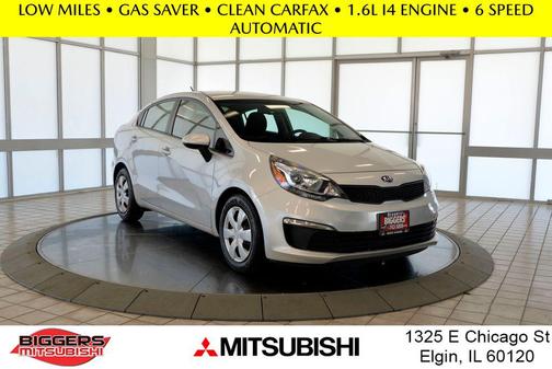 Bright Silver 2017 Kia Rio LX